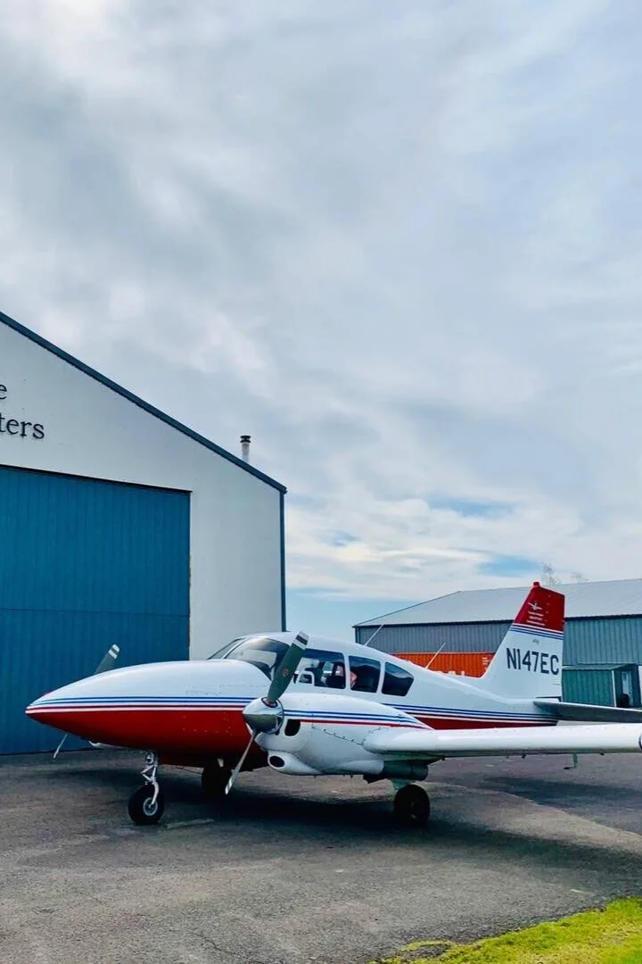 Fixed wing flight training over the Willamette Valley